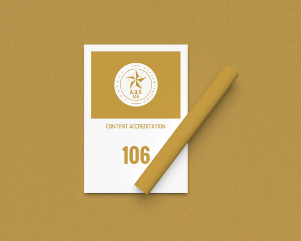 Content Accreditation 106